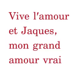 Vive l'amour Vive l'amour